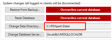 PDXpert data folder location PDXpert data folder location