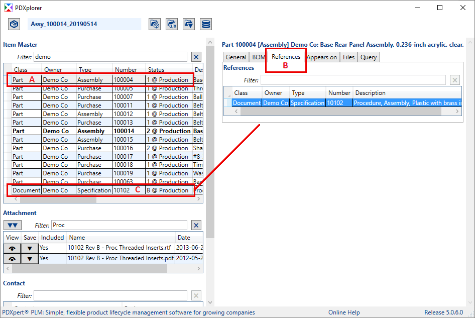 PDXplorer 5.x PDX package with Reference document