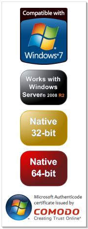 32-bit & 64-bit / Windows 7 & Server 2008 R2